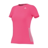 adidas Damen Laufshirt Supernova SS M62432 XS neon pink D75x1828