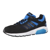 adidas NEO Herren Sneaker RUN9TIS F99284 44 core black/core black/solar blue2 s14 I30t9817