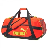 Puma Tasche Active TR Duffle Bag M 073308-07 Red Blast-Asphalt-Safety Yellow H26a5833