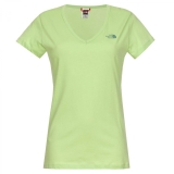 The North Face Damen T-Shirt S/S Simply Dome Tee A3H6-EEK S BUDDING GREEN H40m6568