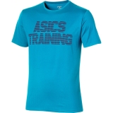 Ascis Herren T-Shirt Graphic Top 131446 V75f4865