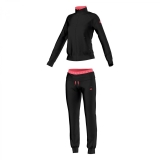 adidas Damen Trainingsanzug Logo Tracksuit AB3974 XXS/L black/flash red s15 U92j2941