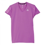 adidas Damen Laufshirt Response Short Sleeve W E61g4756