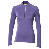 Asics Damen Longsleeve Jersey 1/2 Zip 114605-0279 XS purple heather Z62a8911