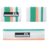 adidas Damen Stirnband und Schweißband Set StellaSport AH6776 OSFW white/bright green s15/flash orange s15 N45w8296