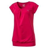 Puma Damen T-Shirt Mesh it up Tee 514002-02 S rose red D77o2880