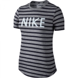 Nike Damen T-Shirt Tee-Stripe Crew 803960 M24w9548