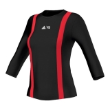 adidas Damen 3/4 Shirt Roland Garros Y-3 AI1161 M black-y3/red L74x8447